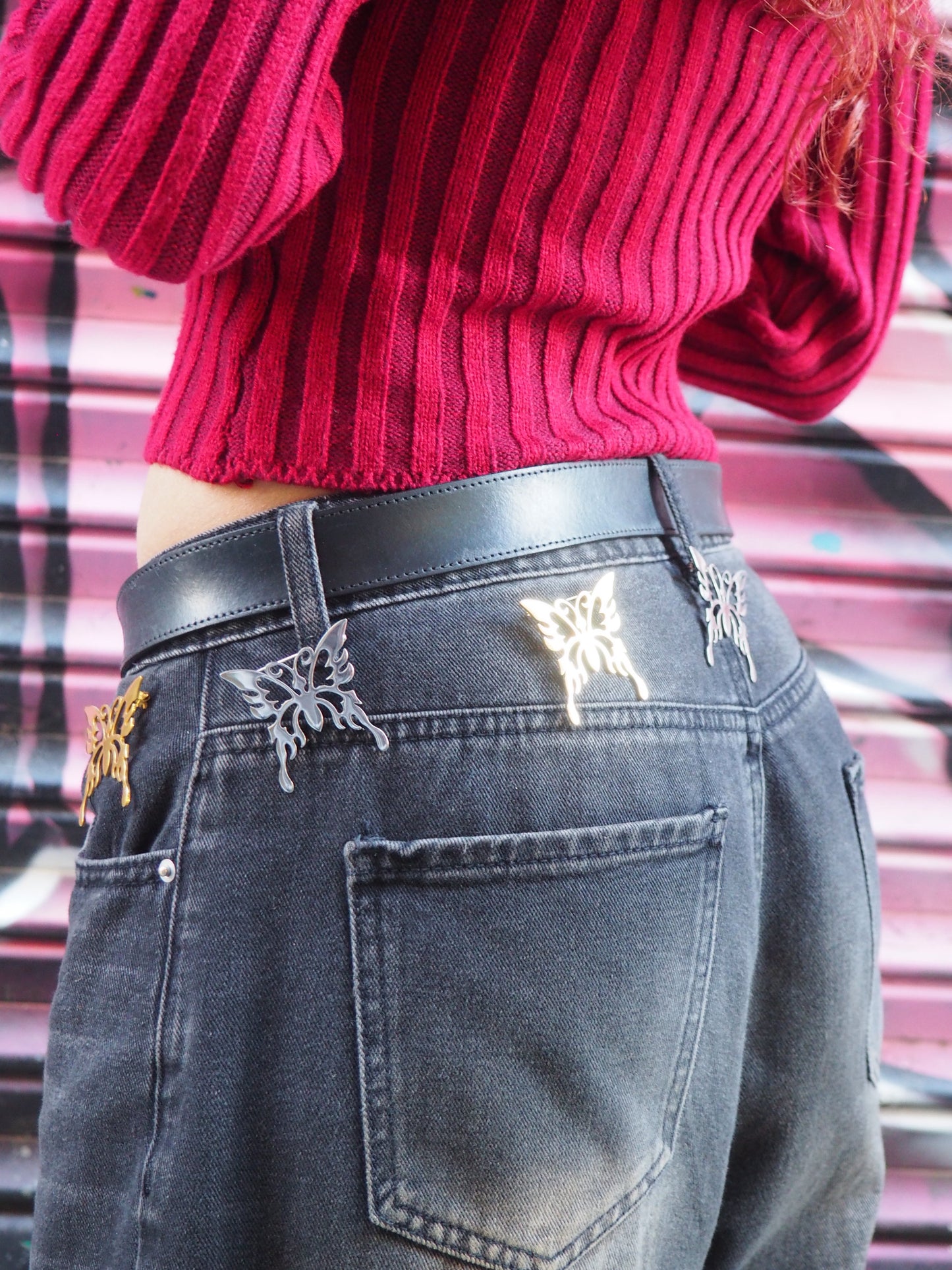 Broche mariposa