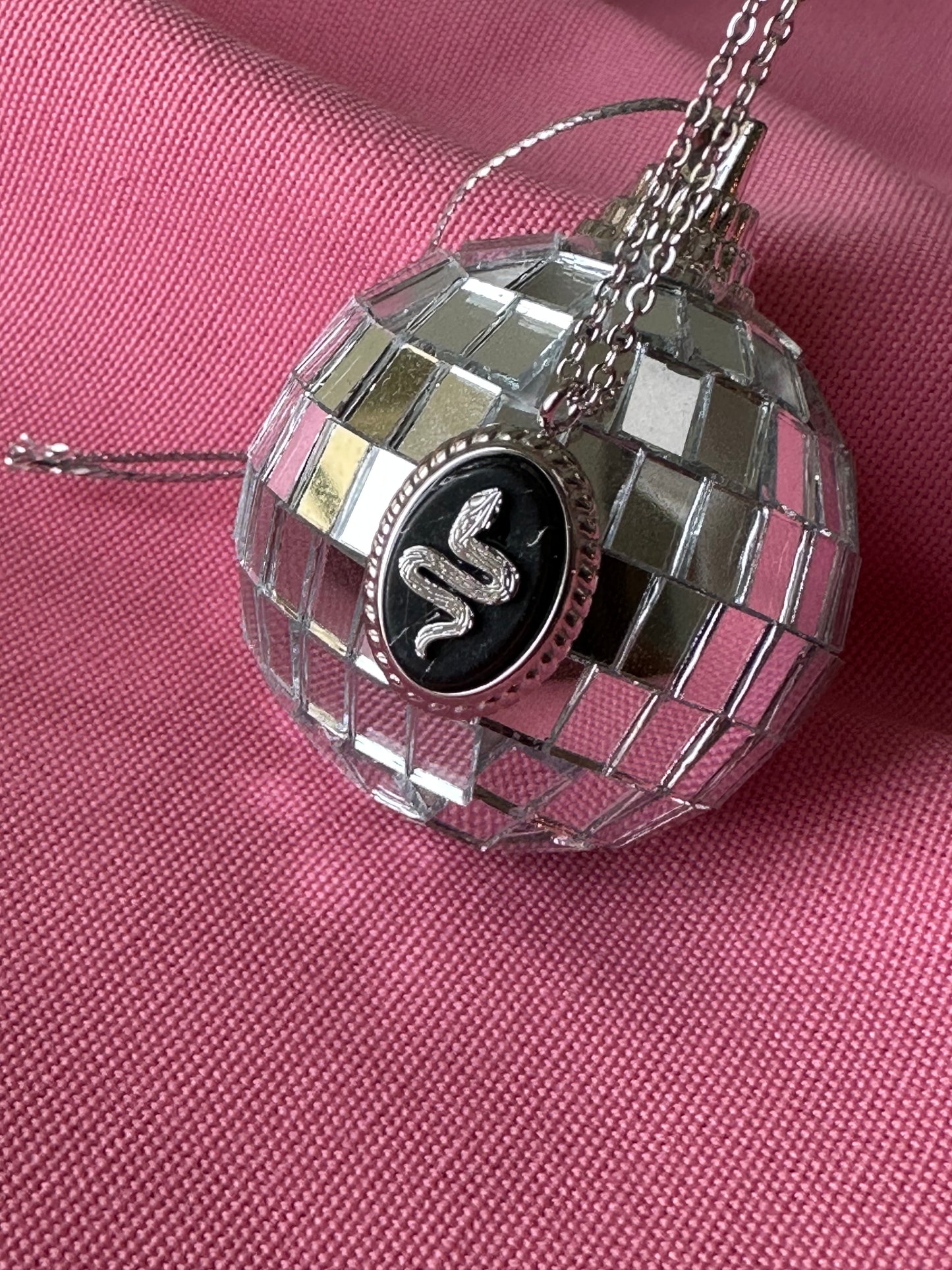 Collar Serpiente Plata