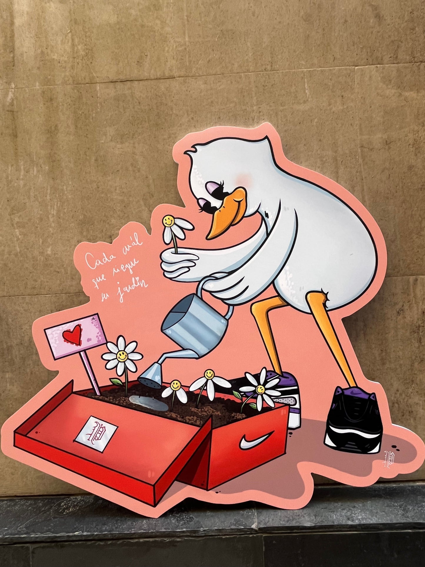 Pieza decorativa del personaje Pato
